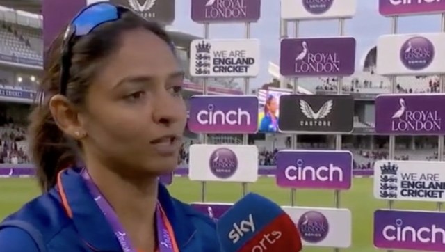 Watch: 'Will back my player', Harmanpreet Kaur's stern reply to question on Deepti Sharma running out Charlie Dean Watch: 'Will back my player', Harmanpreet Kaur's stern reply to question on Deepti Sharma running out Charlie Dean