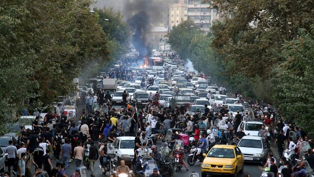 Iran protests: At least nine people killed in clashes between security forces and protesters over Mahsa Amini's death Iran protests: At least nine people killed in clashes between security forces and protesters over Mahsa Amini's death