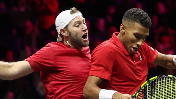 Laver Cup: Jack Sock and Felix Auger-Aliassime keep Team World in title chase
