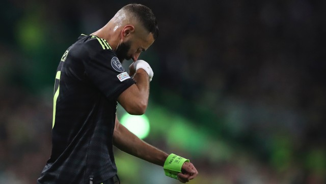 Karim Benzema facing weeks out after thigh injury at Celtic in Champions League Karim Benzema facing weeks out after thigh injury at Celtic in Champions League