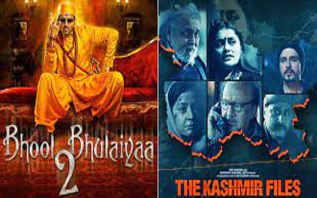 The only films to get the return on investments this year are The Kashmir Files and Bhool Bhulaiyaa 2 The only films to get the return on investments this year are The Kashmir Files and Bhool Bhulaiyaa 2