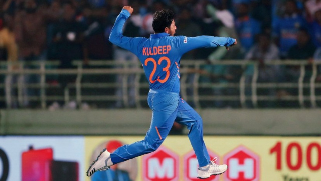 Kuldeep Yadav collects hat-trick in 2nd India A vs New Zealand A unofficial ODI Kuldeep Yadav collects hat-trick in 2nd India A vs New Zealand A unofficial ODI
