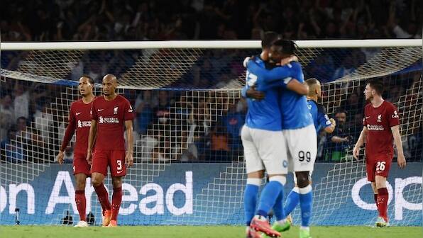 Champions League: Napoli thrash Liverpool 4-1, Lewandowski hits Barcelona hat-trick