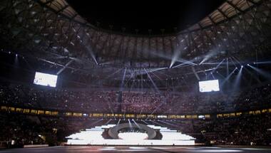 Qatar tests first sellout event at FIFA World Cup final venue