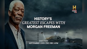 History's Great Escapes: Morgan Freeman shines in 'breakout' History TV18 docu-series