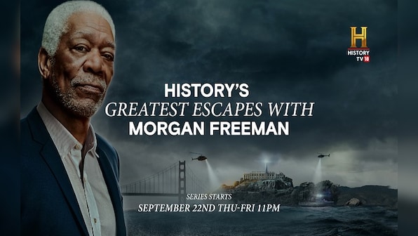 History's Great Escapes: Morgan Freeman shines in 'breakout' History TV18 docu-series