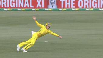 Watch: Maxwell takes one-handed stunner to dismiss Martin Guptill during AUS vs NZ 1st ODI