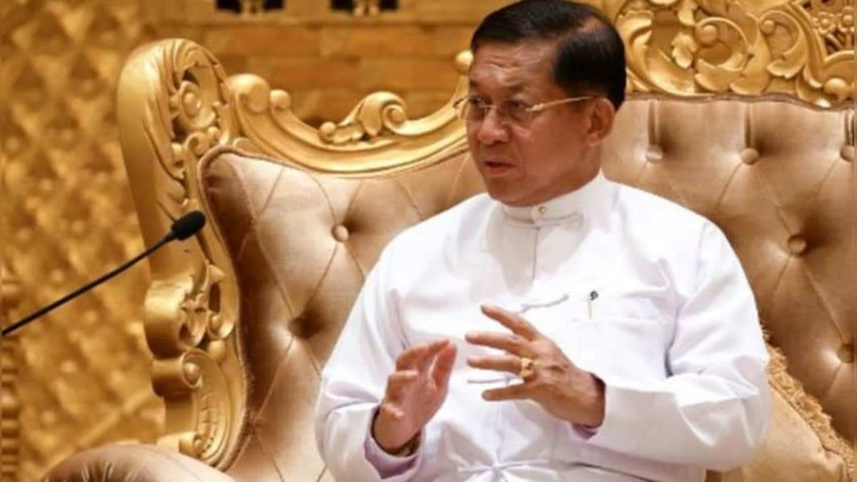 Leader of Myanmar's military junta to visit Russia for economic talks