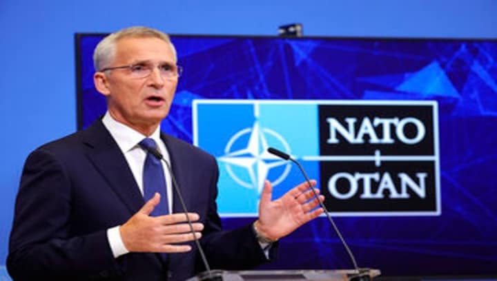 NATO chief Jens Stoltenberg 'confident' US will keep arming Ukraine