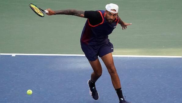 US Open: Nick Kyrgios advances to third round after F-bombs, marijuana rant
