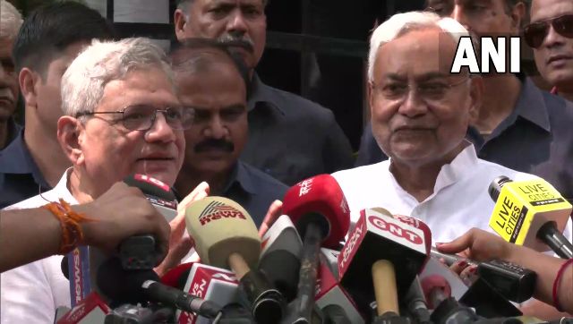 'Not even the claimant': Nitish reiterates he has no PM ambitions after meeting Yechury 'Not even the claimant': Nitish reiterates he has no PM ambitions after meeting Yechury