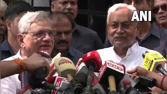 'Not even the claimant': Nitish reiterates he has no PM ambitions after meeting Yechury