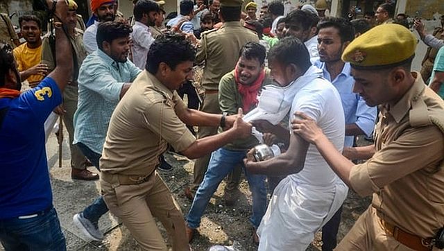 Why are Allahabad University students threatening to bury themselves Why are Allahabad University students threatening to bury themselves