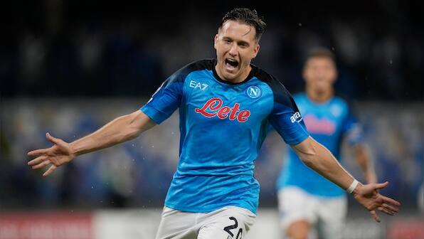 Piotr Zielinski leads Napoli's group of breakout stars