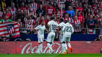 Real Madrid beat rivals Atletico in spiky LaLiga derby as racist chants are aimed at Vinicius Junior