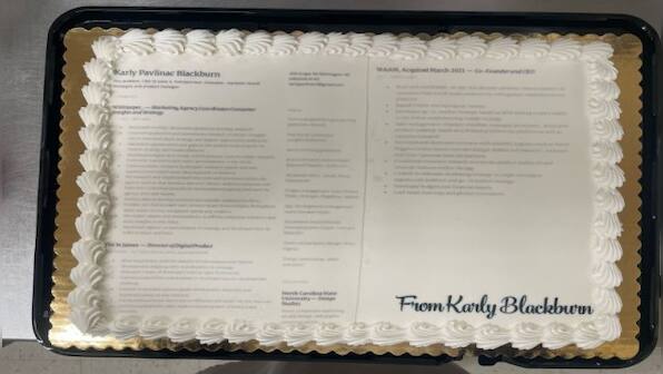 Viral: Job seeker sends resume printed on cake to Nike, check post