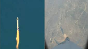 Jeff Bezos' Blue Origin rocket crashes minutes after lift-off, no people aboard