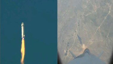 Jeff Bezos' Blue Origin rocket crashes minutes after lift-off, no people aboard