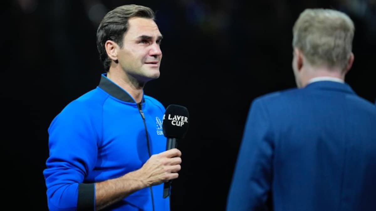 Roger Federer hails 'amazing journey' in retirement interview: Watch entire on-court speech