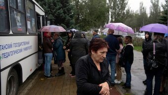 Kremlin-held regions of Ukraine vote on joining Russia