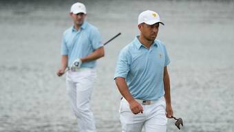 Presidents Cup: Narrow wins see USA build 4-1 lead over Internationals