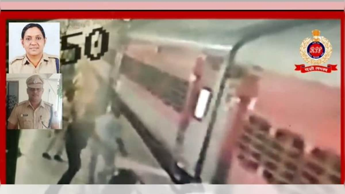 Watch: RPF officers rescue passenger from falling into gap between moving train and platform