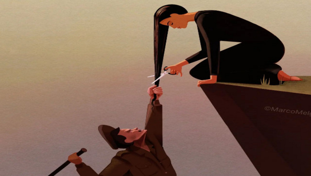 Cut It Out! Italian artist pays heartfelt tribute to Iranian women's protests Cut It Out! Italian artist pays heartfelt tribute to Iranian women's protests