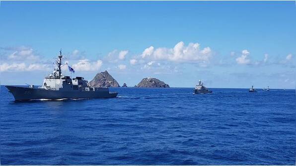 US, South Korea begin first combined naval exercise after North's ballistic missile launch