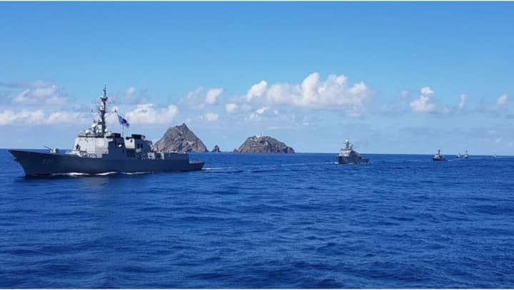 US, South Korea begin first combined naval exercise after North's ballistic missile launch