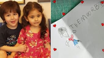 Soha Ali Khan shares sketch of Taimur drawn by Inaaya, Kareena Kapoor calls it 'absolutely adorable'