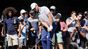 LIV Golf Series: Gooch grabs one-stroke lead over newcomer Niemann heading into final round at Boston