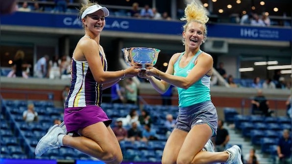 US Open 2022: Siniakova, Krejcikova rally to clinch doubles title, complete career Grand Slam