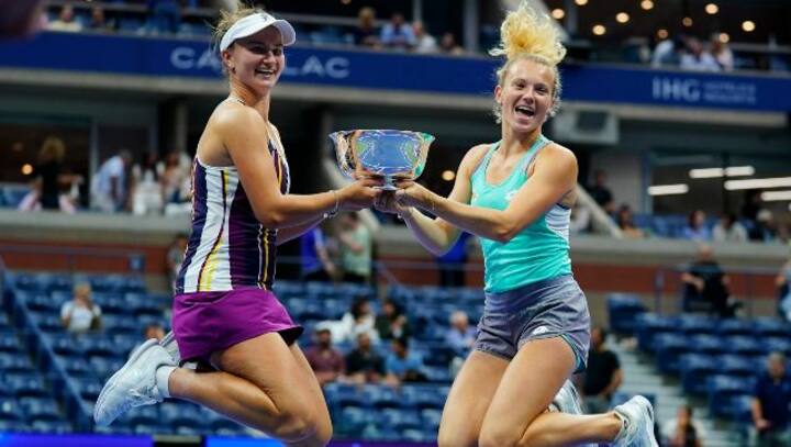US Open 2022: Siniakova, Krejcikova rally to clinch doubles title, complete career Grand Slam