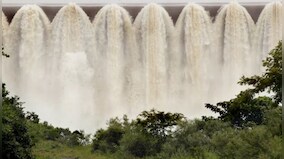 Gujarat: Sardar Sarovar Dam filled to brim after two years, CM Bhupendra Patel offers prayers