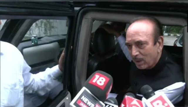 J&K: Former CM Ghulam Nabi Azad likely to launch new political party today J&K: Former CM Ghulam Nabi Azad likely to launch new political party today