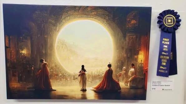 Explained: The controversy surrounding the AI-generated artwork that won US competition