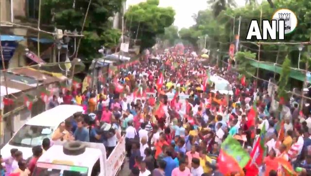 West Bengal: BJP leader Swapan Dasgupta accuses TMC of trampling democracy West Bengal: BJP leader Swapan Dasgupta accuses TMC of trampling democracy