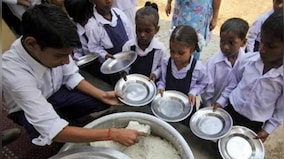 Video: Embarrassment for Uttar Pradesh govt, Ayodhya students get salt-rice as mid-day meal