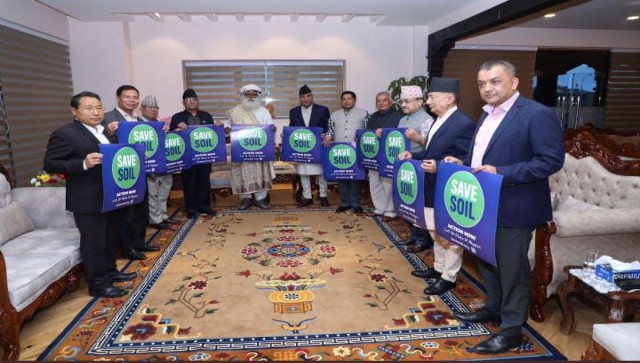 Save Soil Movement: Now, Nepal pledges support to Sadhguru’s campaign Save Soil Movement: Now, Nepal pledges support to Sadhguru’s campaign