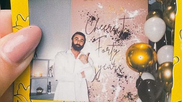 Alia Bhatt wishes hubby Ranbir Kapoor on 40th birthday, shares picture from midnight celebration
