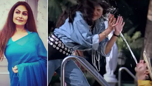Ayesha Jhulka opens up on Akshay Kumar spitting water on her face in Khiladi Ayesha Jhulka opens up on Akshay Kumar spitting water on her face in Khiladi