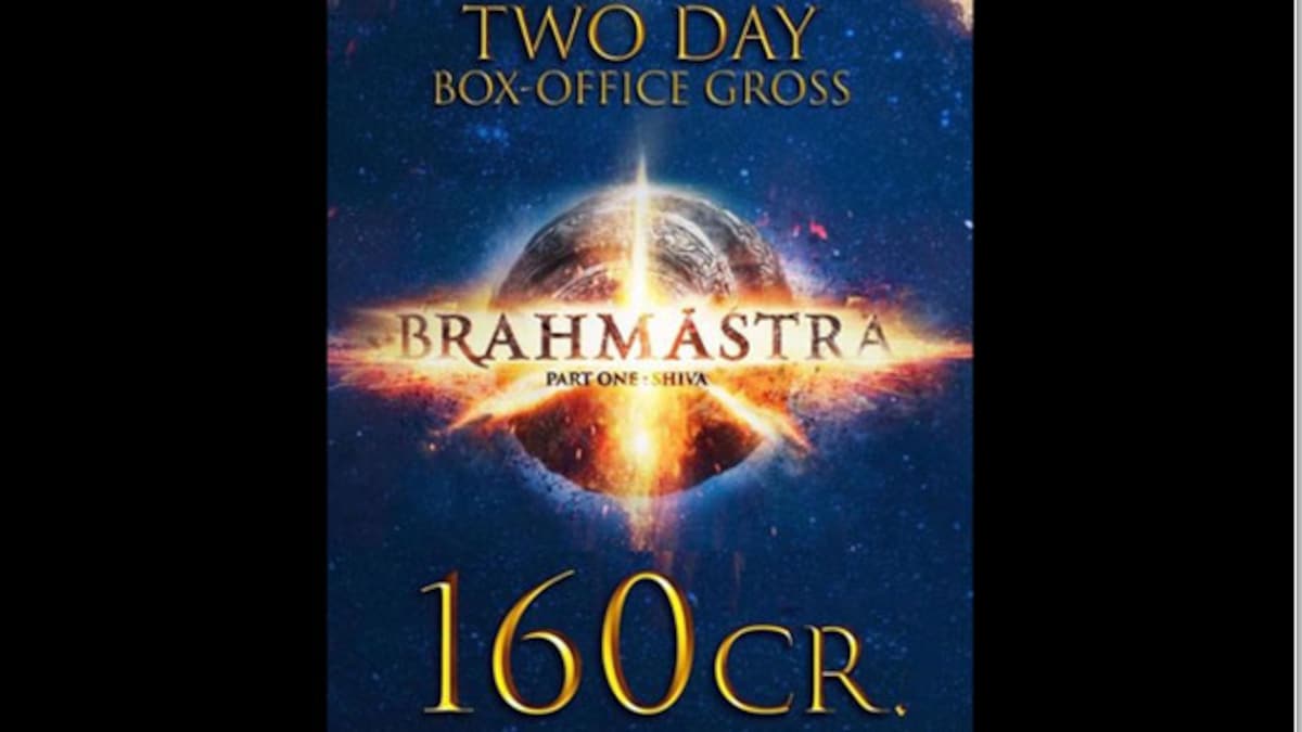 Brahmastra on a money-minting spree, collects Rs. 160 crore gross worldwide in two days