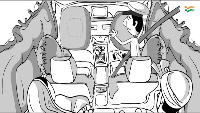 Nitin Gadkari bats for six-airbags in cars with new video on Twitter Nitin Gadkari bats for six-airbags in cars with new video on Twitter