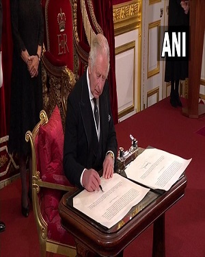 Charles III declared Britain's King; says 'deeply aware of duties, heavy responsibilities of sovereignty' Charles III declared Britain's King; says 'deeply aware of duties, heavy responsibilities of sovereignty'