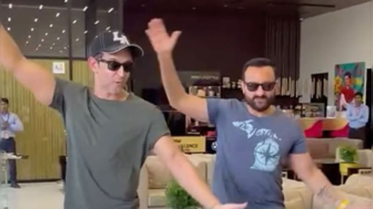 When Hrithik Roshan forgot his dance steps and taught Saif Ali Khan all wrong; watch video