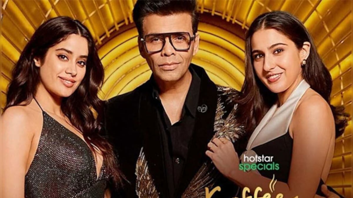 Koffee With Karan finale: Karan Johar denies being partial to Janhvi Kapoor over Sara Ali Khan