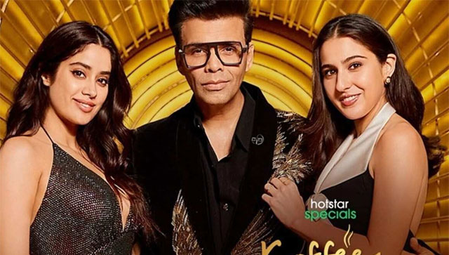 Koffee With Karan finale: Karan Johar denies being partial to Janhvi Kapoor over Sara Ali Khan Koffee With Karan finale: Karan Johar denies being partial to Janhvi Kapoor over Sara Ali Khan