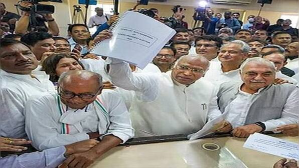 ‘Just what Congress needs for revival,’ BJP in jab at Kharge’s last minute entry for party poll