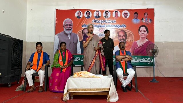 Centre spent Rs 5 lakh crore on MGNREGA scheme in eight years, says Nirmala Sitharaman Centre spent Rs 5 lakh crore on MGNREGA scheme in eight years, says Nirmala Sitharaman