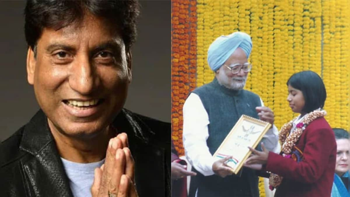 Do you know Raju Srivastava’s daughter Antara received the National Bravery Award from Dr. Manmohan Singh?